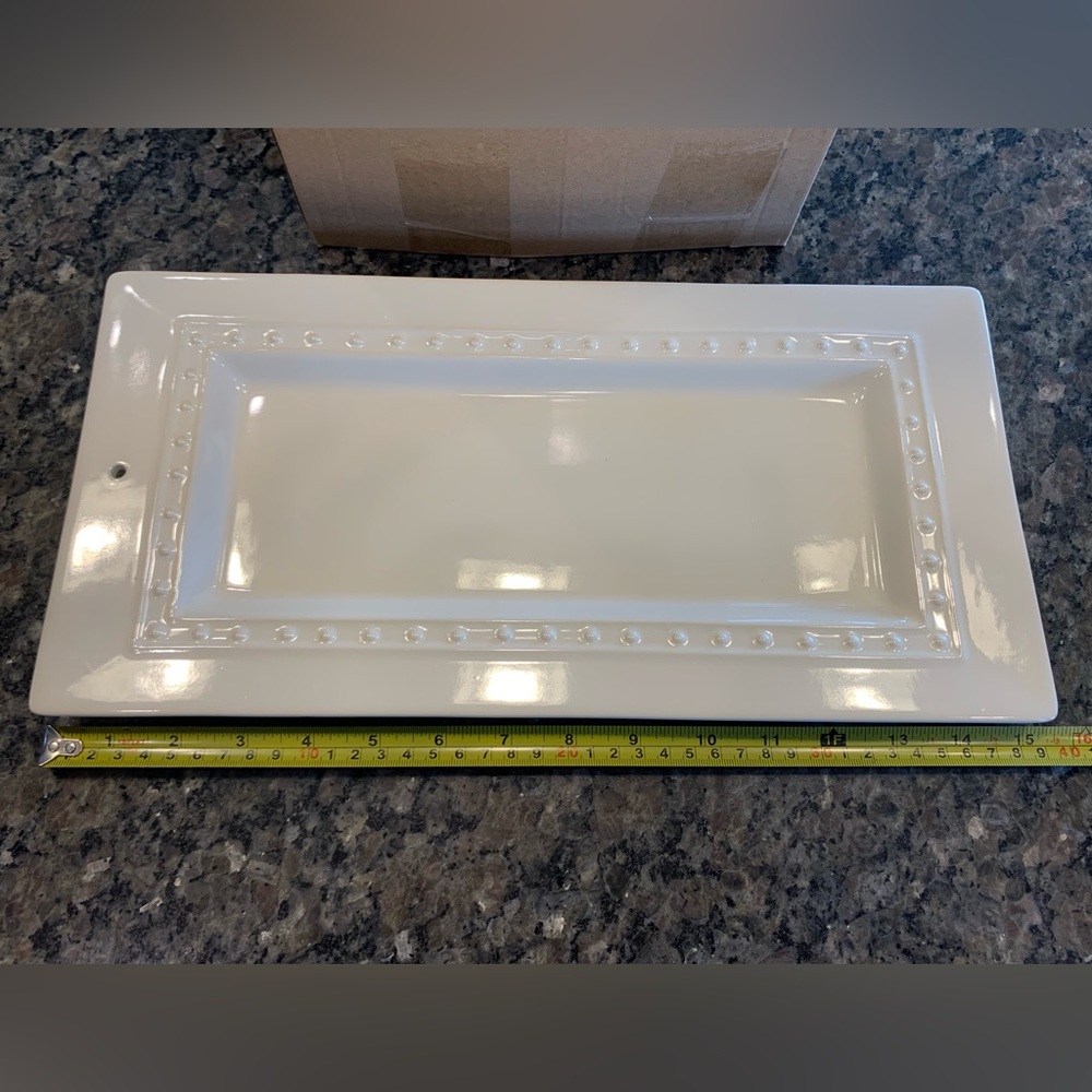 Nora Fleming dots bread tray- retired pattern